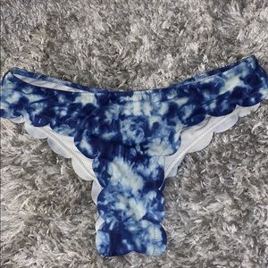 Tie die VS Pink bikini bottoms